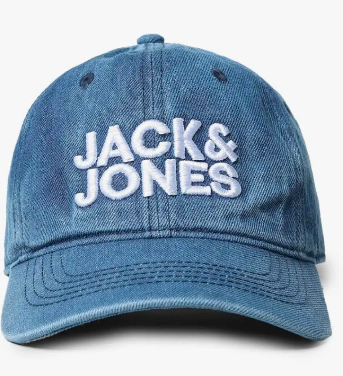 Jack & Jones Denim Baseball Cap
